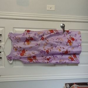 Sag Harbor sleeveless dress with zipper in the back